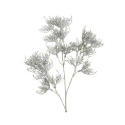 Addobbo Floreale Ramo Pungitopo 68cm Argento