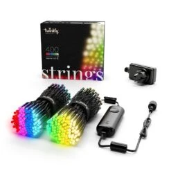 Twinkly Strings Special Edition Catena 400 LED Multicolore RGB+W -Offerte Natale Negozio 0056063 twinkly strings special edition catena 400 led multicolore rgbw