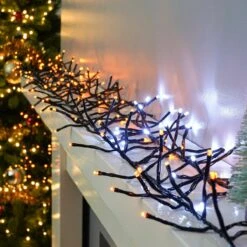 Twinkly Cluster Gold Edition Catena 400 LED Ambrato E Bianco AWW -Offerte Natale Negozio 0056211 cluster gold edition catena 400 led ambrato e bianco aww