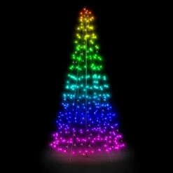 Offerte Natale Negozio -Offerte Natale Negozio 0056407 twinkly light tree albero luminoso smart con 300 led rgbw 2 metri controllabile via app