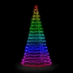 Offerte Natale Negozio -Offerte Natale Negozio 0056444 twinkly albero luminoso smart con 750 led rgbw 4 metri controllabile via app