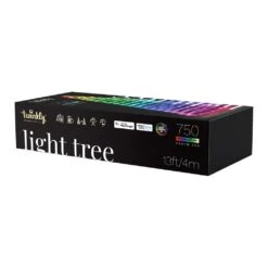 Twinkly Albero Luminoso Smart Con 750 LED RGBW, 4 Metri, Controllabile Via App -Offerte Natale Negozio 0056455 twinkly albero luminoso smart con 750 led rgbw 4 metri controllabile via app