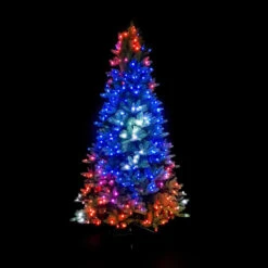 Twinkly Albero Artificiale Pre-Illuminato 400 LED RGB, 1,8 Metri, Controllabile Via App -Offerte Natale Negozio 0056501 twinkly albero artificiale pre illuminato 400 led rgb 18 metri controllabile via app