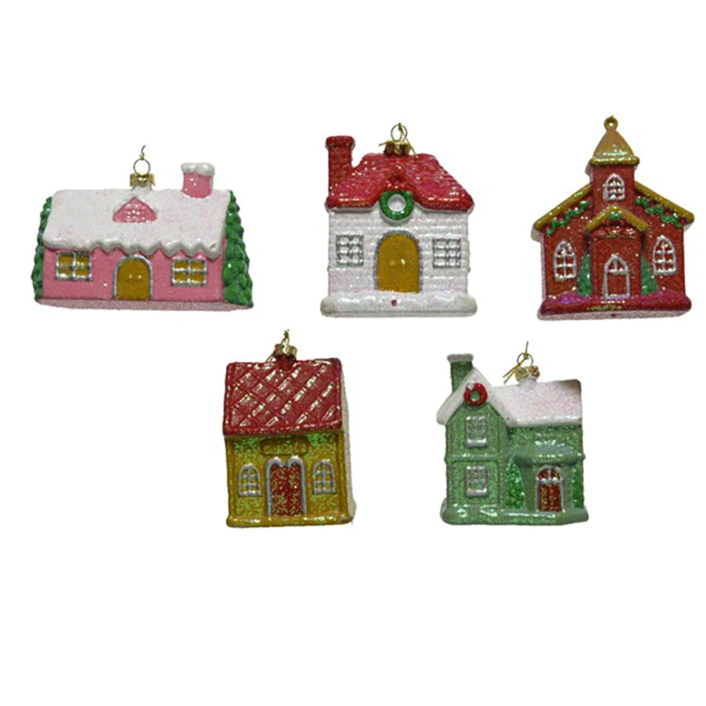 Addobbo Natalizio Casetta Infrangibile 3 Addobbo Natalizio Casetta Infrangibile