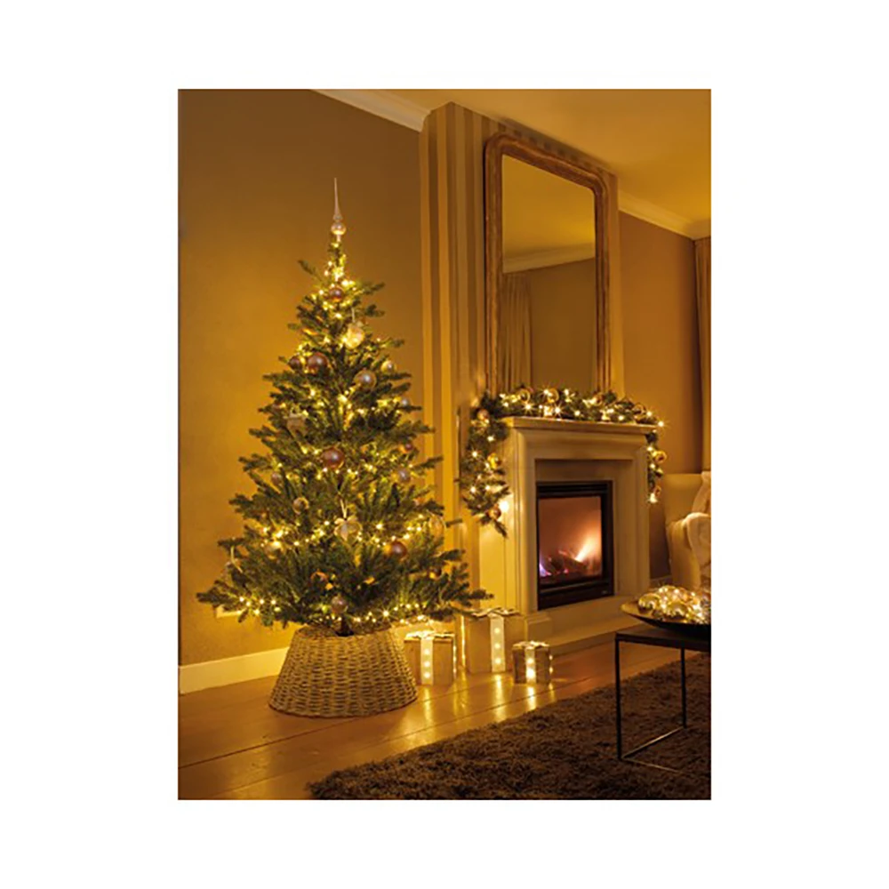 Copri Base Albero Natale Cesto 57cm 4 Copri Base Albero Natale Cesto 57cm - immagine 2