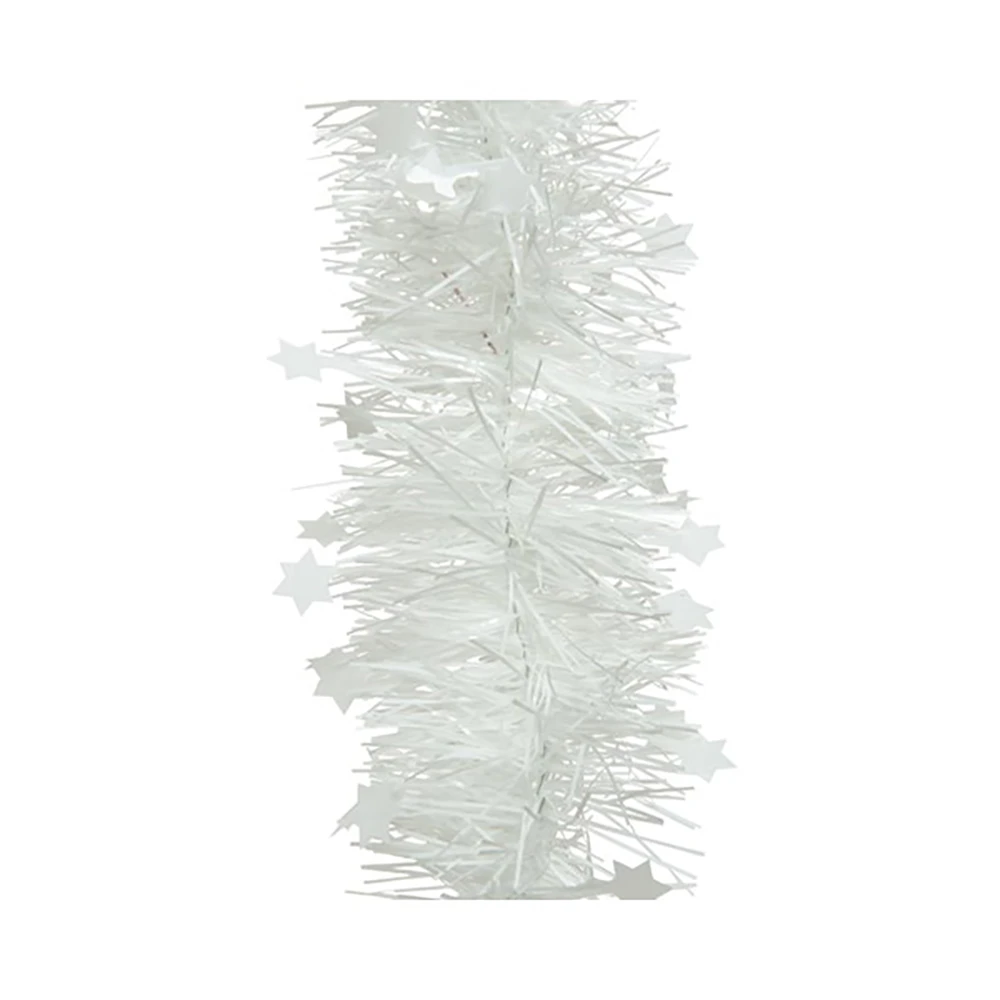 Filo Decorativo Natalizio Con Stelline 270cm Bianco 3 Filo Decorativo Natalizio Con Stelline 270cm Bianco