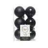 12 Palline Natalizie 60mm Infrangibili Nere -Offerte Natale Negozio 0057077 12 palline natalizie 60mm infrangibili nere
