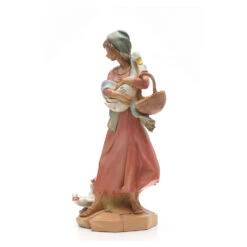 Pastorella Con Oche Per Presepe 30cm 6 Pastorella Con Oche Per Presepe 30cm -Offerte Natale Negozio 0057446 pastorella con oche per presepe 30cm
