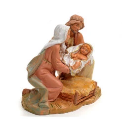 Sacra Famiglia Per Presepe 12cm -Offerte Natale Negozio 0057467 sacra famiglia per presepe 12cm