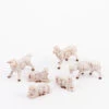 Pecora Per Presepe 9,5/10/11cm -Offerte Natale Negozio 0057668 pecora per presepe 951011cm