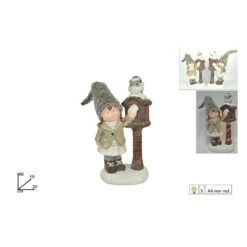 Statua Bimbi Con Luci 56cm -Offerte Natale Negozio 0058181 statua bimbi con luci 56cm