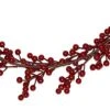 Ghirlanda Natalizia Con Bacche Rosse 135cm -Offerte Natale Negozio 0058266 ghirlanda natalizia con bacche rosse 135cm