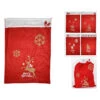 Sacco Natalizio Con Decorazioni 50x70cm 2 Sacco Natalizio Con Decorazioni 50x70cm -Offerte Natale Negozio 0058432 sacco natalizio con decorazioni 50x70cm