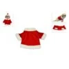 Costume Babbo Natale Per Cani 20x28cm -Offerte Natale Negozio 0058483 costume babbo natale per cani 20x28cm