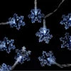 Catena Luminosa Con 20 Fiocchi Di Neve Acrilico LED A Batteria -Offerte Natale Negozio 0059355 catena luminosa con 20 fiocchi di neve acrilico led a batteria