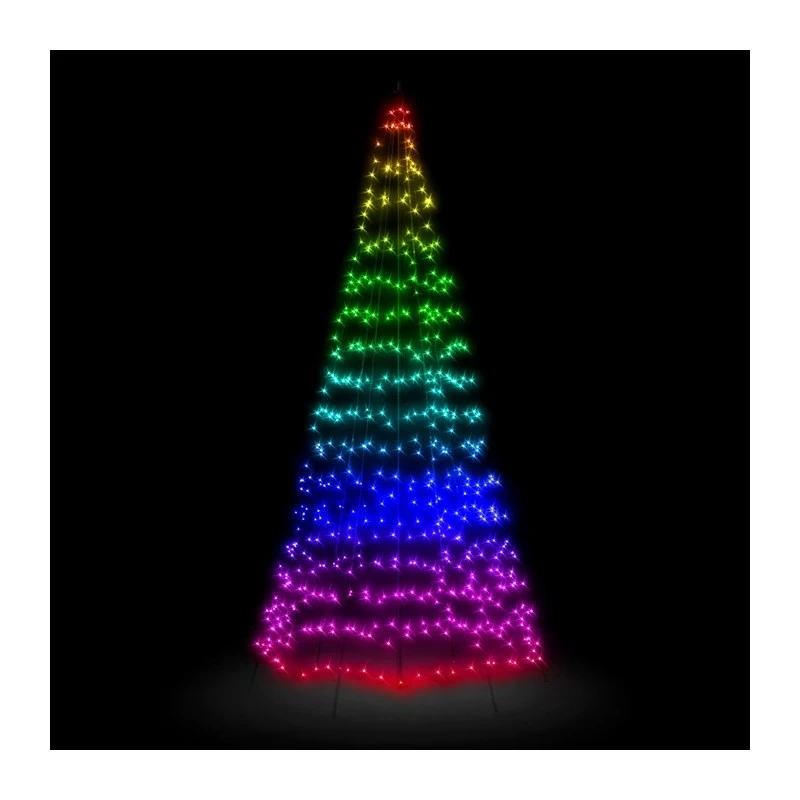 Twinkly Albero Luminoso Smart Con 450 LED RGBW, 3 Metri, Controllabile Via App 4 Twinkly Albero Luminoso Smart Con 450 LED RGBW, 3 Metri, Controllabile Via App - immagine 2