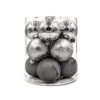 12 Palline Natalizie 80mm Infrangibili Argento 1 12 Palline Natalizie 80mm Infrangibili Argento -Offerte Natale Negozio 0059835 12 palline natalizie 80mm infrangibili argento