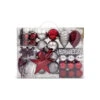 100 Addobbi Natalizi Assortiti Infrangibili Rossi, Bianchi E Argento -Offerte Natale Negozio 0059925 100 addobbi natalizi assortiti infrangibili rossi bianchi e argento