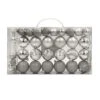 37 Palline Natalizie Assortite Infrangibili Con Puntale Argento -Offerte Natale Negozio 0059927 37 palline natalizie assortite infrangibili con puntale argento