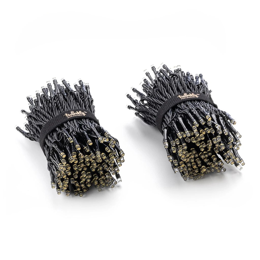 Twinkly Strings Gold Edition Catena 400 LED Ambrato E Bianco AWW 5 Twinkly Strings Gold Edition Catena 400 LED Ambrato E Bianco AWW - immagine 3