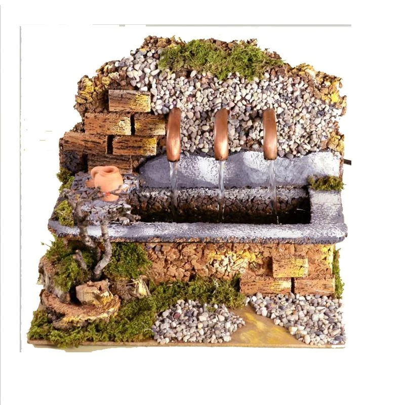 Fontana Con Pompa Con 3 Getti 3 Fontana Con Pompa Con 3 Getti