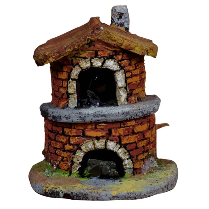 Forno Presepe Con Lampada Effetto Fiamma 3 Forno Presepe Con Lampada Effetto Fiamma