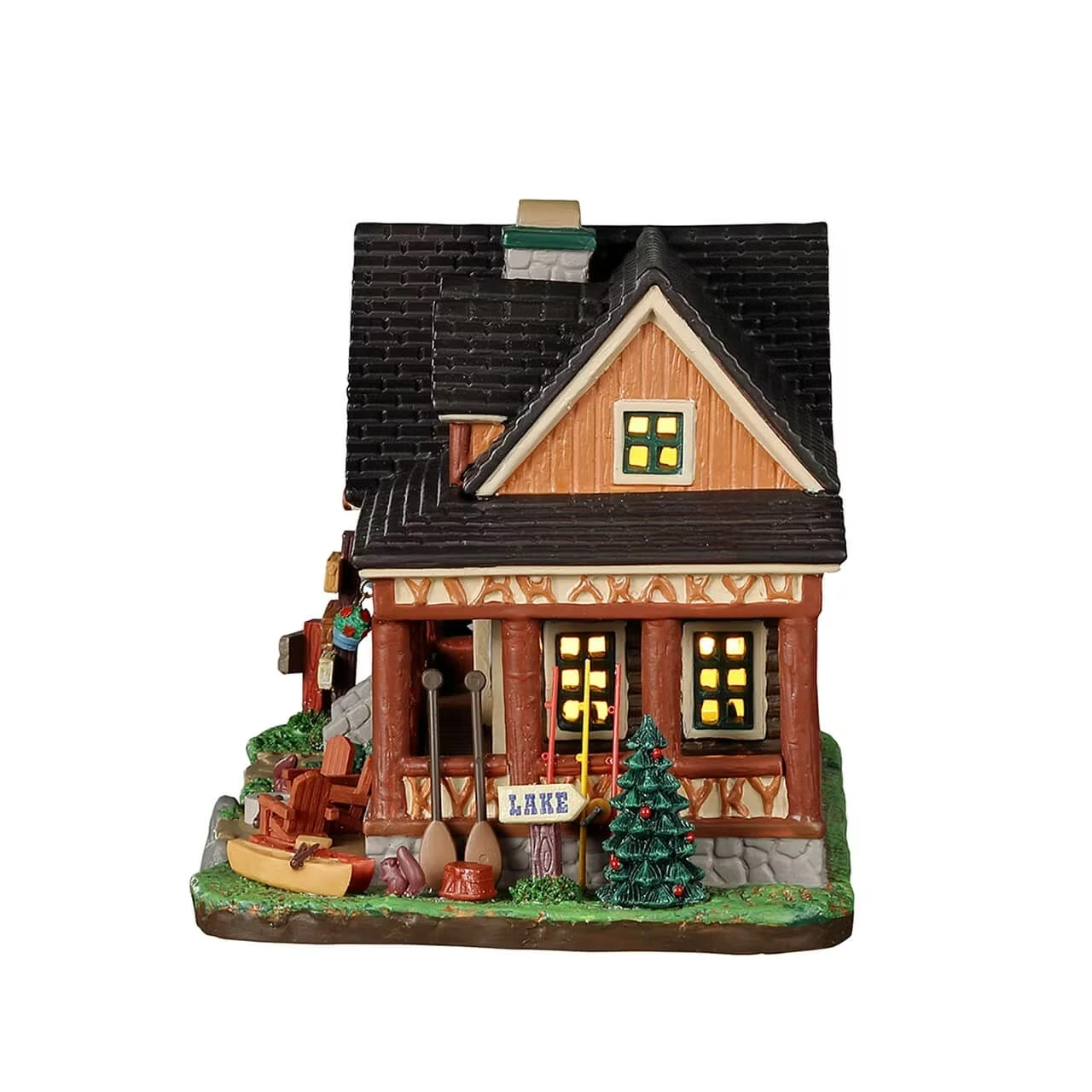 Lemax Elk Lake Lodge - 25905 5 Lemax Elk Lake Lodge - 25905 - immagine 3