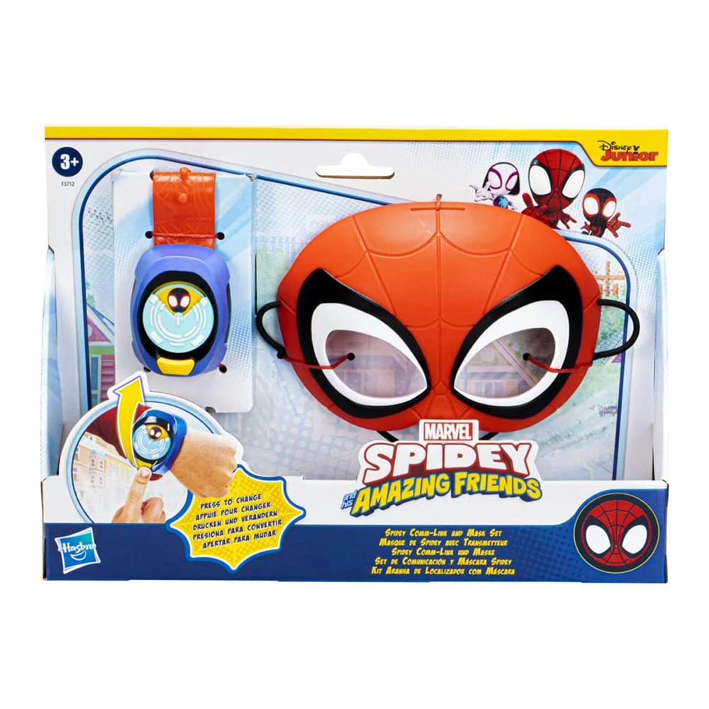 Hasbro Marvel Spidey E I Suoi Fantastici Amici Web Kit Orologio E Maschera 4 Hasbro Marvel Spidey E I Suoi Fantastici Amici Web Kit Orologio E Maschera - immagine 2