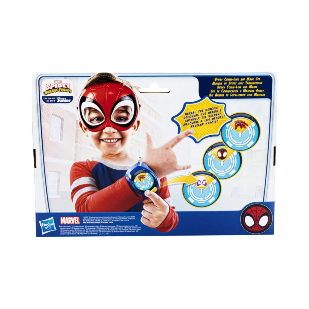 Hasbro Marvel Spidey E I Suoi Fantastici Amici Web Kit Orologio E Maschera 6 Hasbro Marvel Spidey E I Suoi Fantastici Amici Web Kit Orologio E Maschera - immagine 4