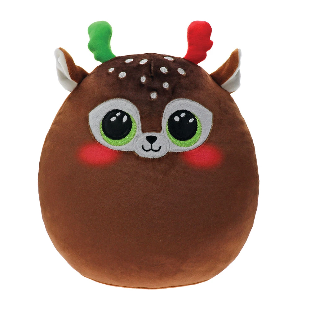 TY Peluche Cuscino Squish A Boos Renna Natalizia Minx 33cm 3 TY Peluche Cuscino Squish A Boos Renna Natalizia Minx 33cm