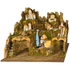 Presepe Con Luci E Mulino C/ Pompa 80x50x50 Cm 5 Presepe Con Luci E Mulino C/ Pompa 80x50x50 Cm -Offerte Natale Negozio 0093537 presepe con luci e mulino c pompa 80x50x50 cm