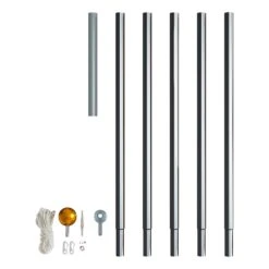 Twinkly Palo Di Supporto Per Light Tree Di 6 Metri