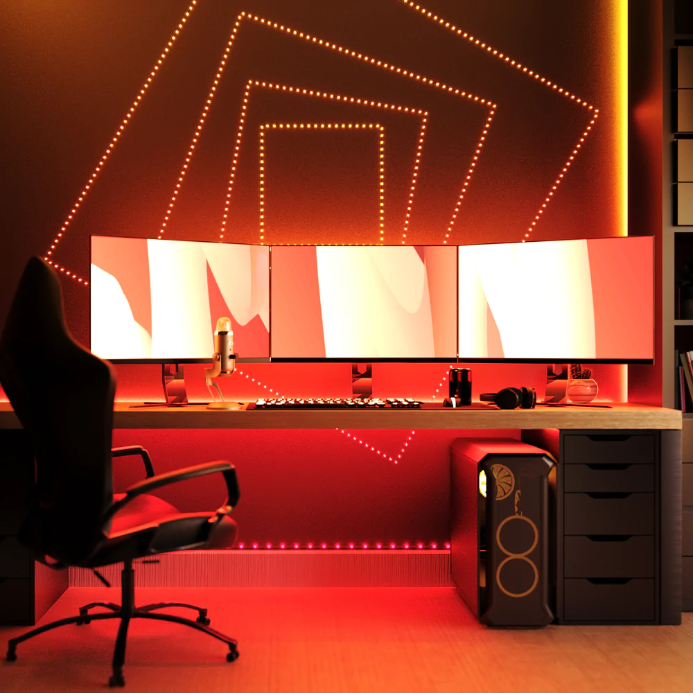 Twinkly 400 Dots Luci LED Multicolore Intelligenti 20 Metri - Cavo Nero 8 Twinkly 400 Dots Luci LED Multicolore Intelligenti 20 Metri - Cavo Nero - immagine 6