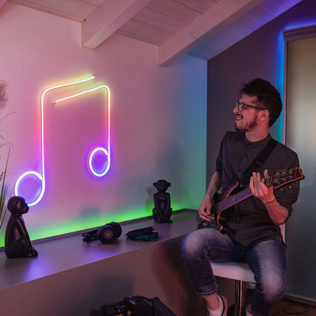 Twinkly Flex 3m LED Modellabile Multicolore RGB 7 Twinkly Flex 3m LED Modellabile Multicolore RGB - immagine 5