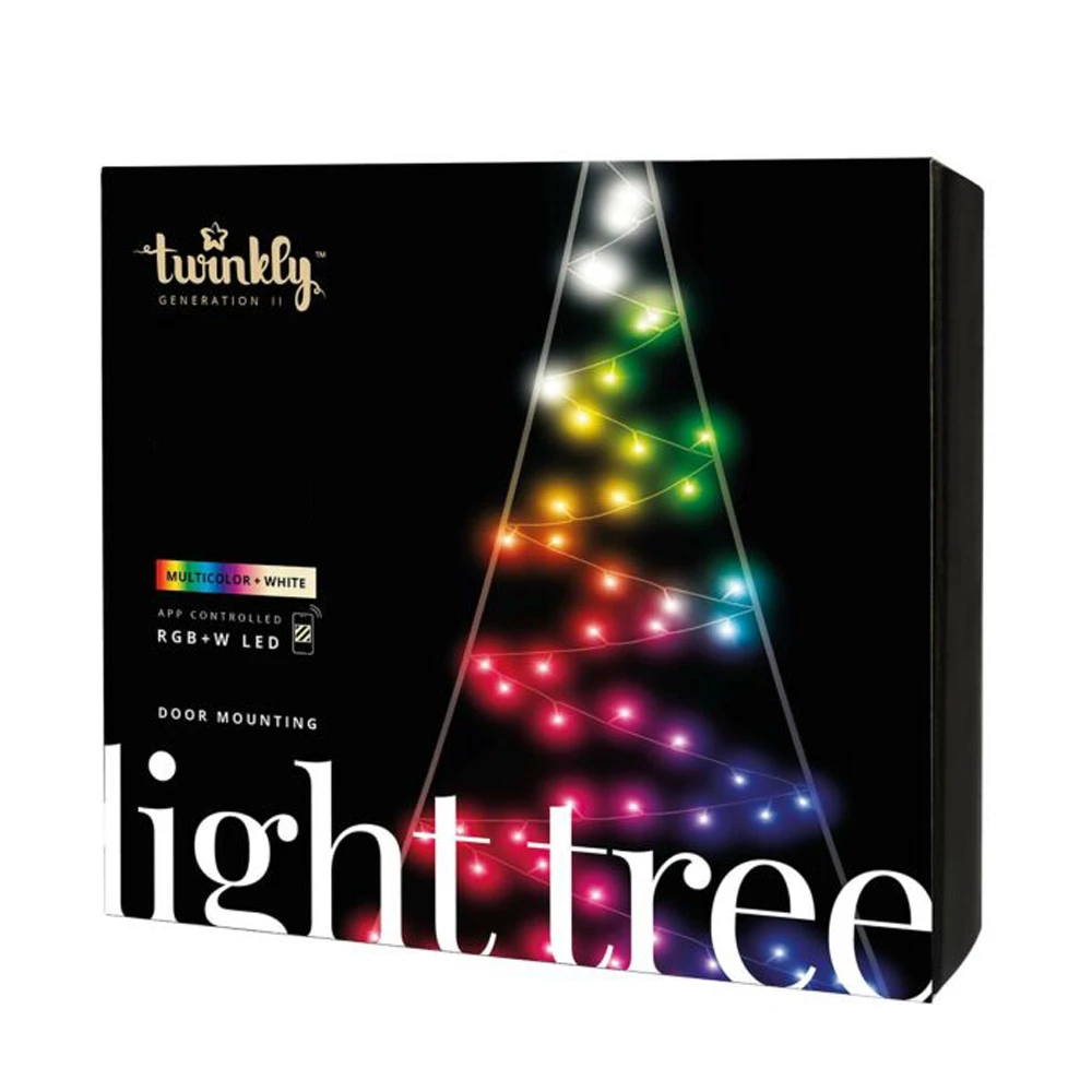 Twinkly Door Light Tree 50 Led, 2 Metri 3 Twinkly Door Light Tree 50 Led, 2 Metri