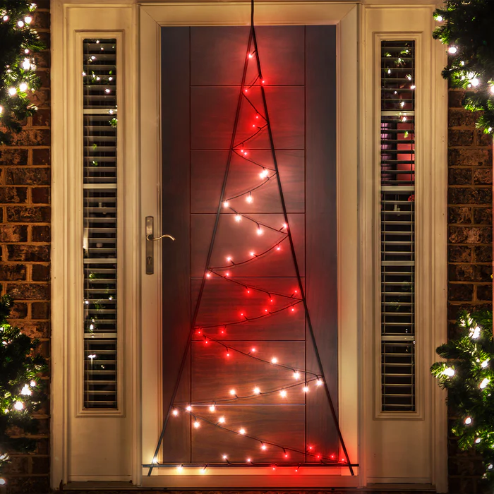 Twinkly Door Light Tree 50 Led, 2 Metri 4 Twinkly Door Light Tree 50 Led, 2 Metri - immagine 2