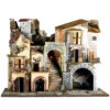 Borgo Presepe Con Luci 60x34x44 Cm -Offerte Natale Negozio 0096033 borgo presepe con luci 60x34x44 cm