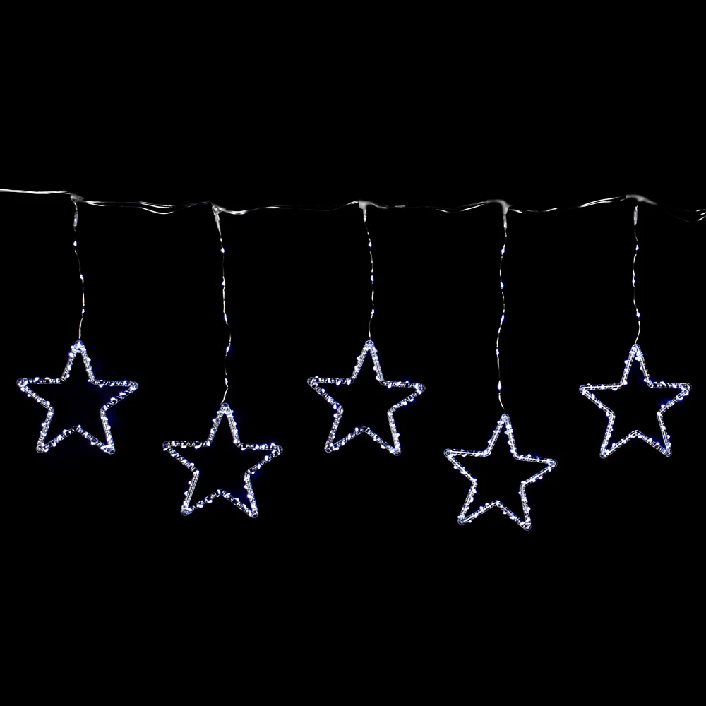 Prequ Tenda Luminosa Con Stelle, 440 Nanoled, 3,6 Metri, Luce Fredda 3 Prequ Tenda Luminosa Con Stelle, 440 Nanoled, 3,6 Metri, Luce Fredda