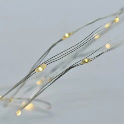 Prequ Catena Di Luci 180 Nanoled Bianco Caldo 9 M A Corrente, Giochi Luce, Memory Controller, Timer, IP44