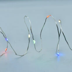 Prequ Catena Di Luci 50 Nanoled Con Luce Fissa, Multicolore, 4,90 M, A Batteria -Offerte Natale Negozio 0096619 prequ catena di luci 50 nanoled con luce fissa multicolore 490 m a batteria
