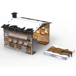 Jaegerndorfer Tettoia Cabina Funivia Ski Lift Con Luci Led Per Funivia Jaegerndorfer