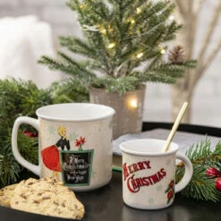 Villa D'Este Tazza Mug Da Natale Miss XMas, 350ml -Offerte Natale Negozio 0097968 villa deste tazza mug da natale miss xmas 350ml