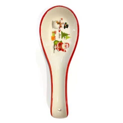 Villa D'Este Poggia Mestolo Natalizio In Ceramica -Offerte Natale Negozio 0098171 villa deste poggia mestolo natalizio in ceramica