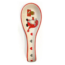 Villa D'Este Poggia Mestolo Natalizio In Ceramica -Offerte Natale Negozio 0098174 villa deste poggia mestolo natalizio in ceramica